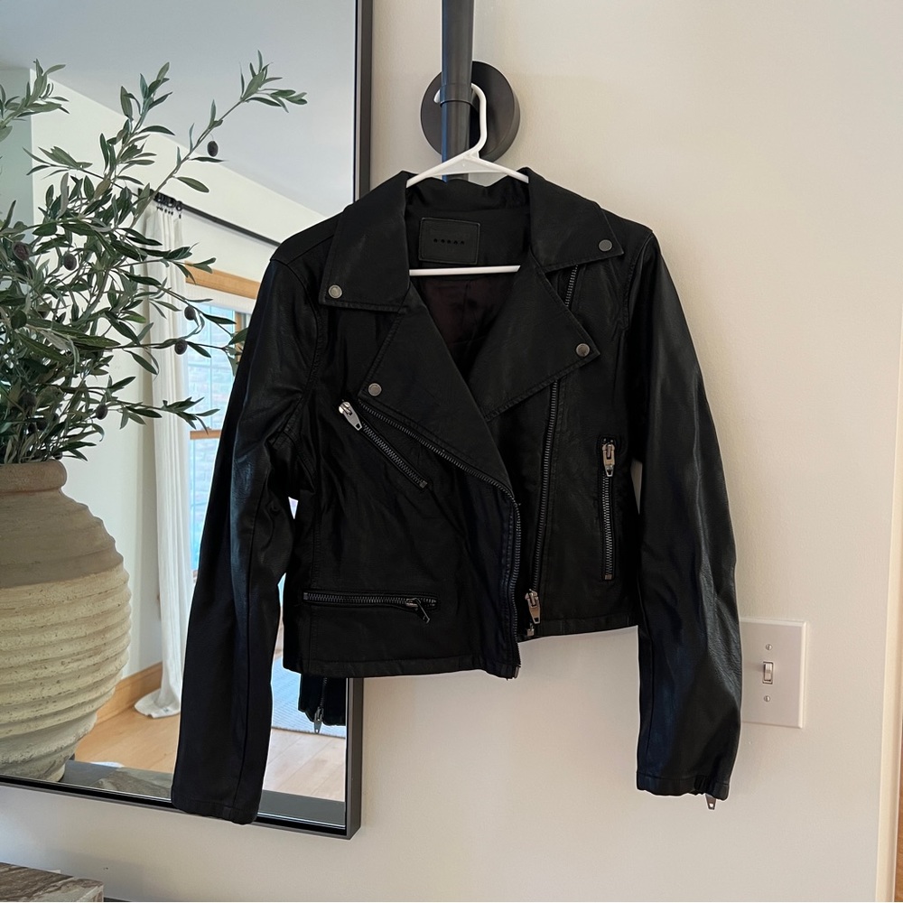 BlankNYC faux leather jacket